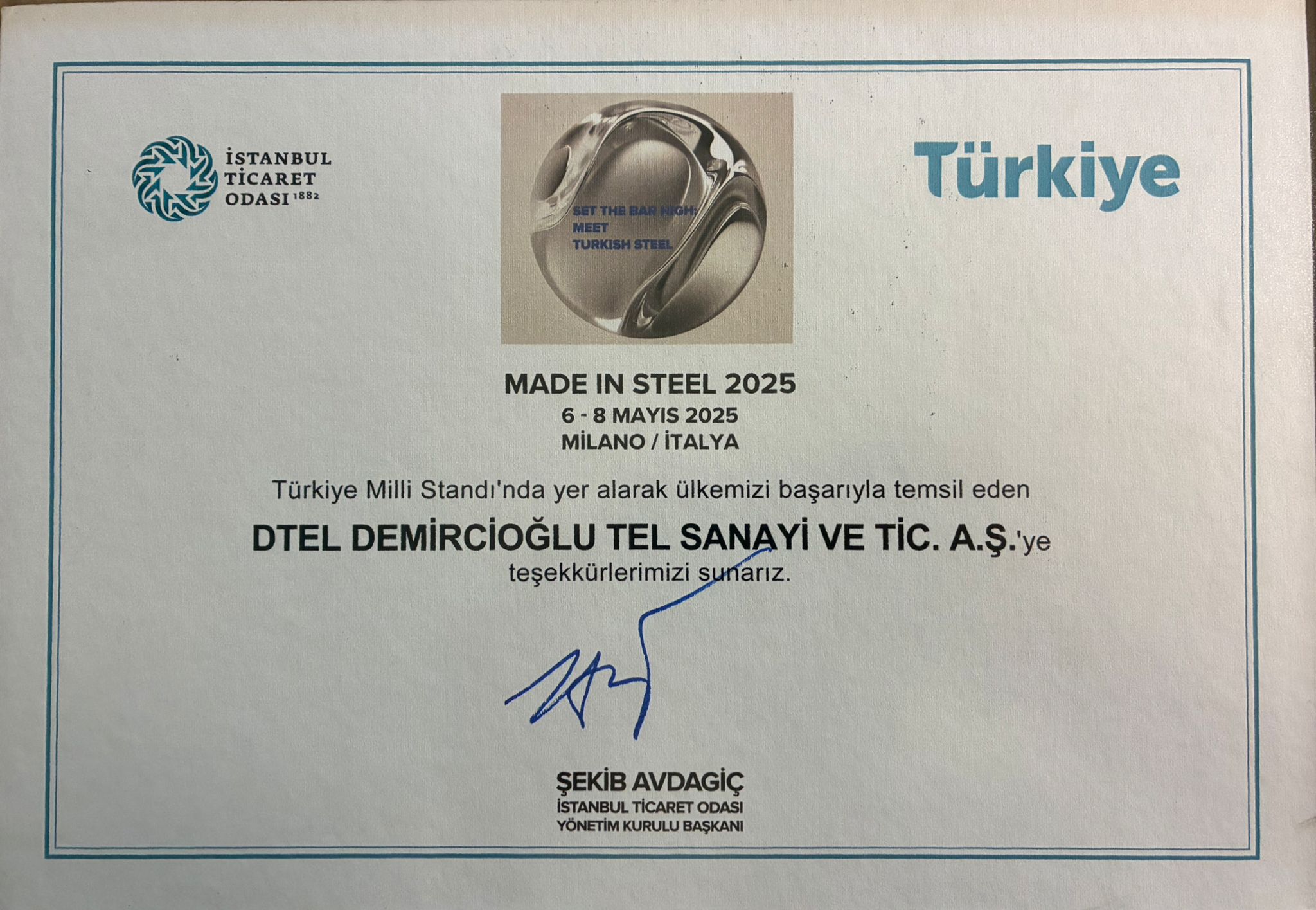 tesekkur